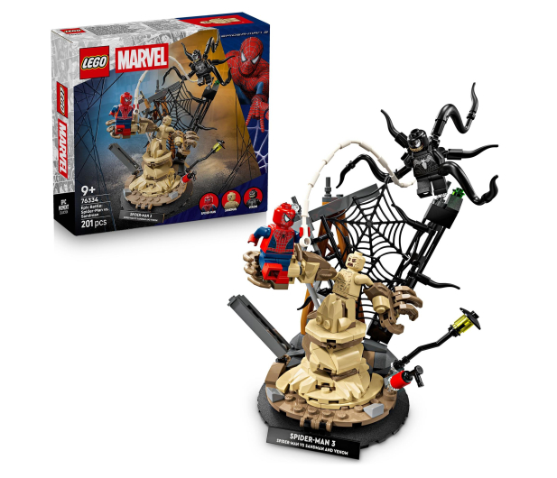 LEGO Marvel 76334 Epicka bitwa: Spider-Man kontra Sandman - 1473557 - zdjęcie 2